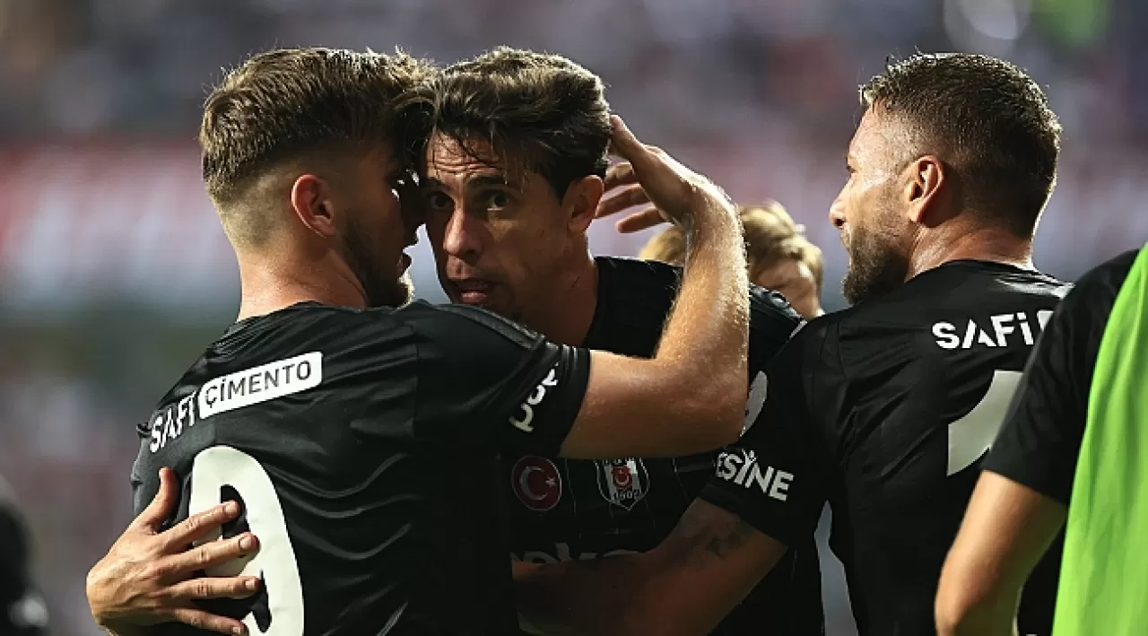 Beşiktaş Süper Lig'e galibiyetle başladı