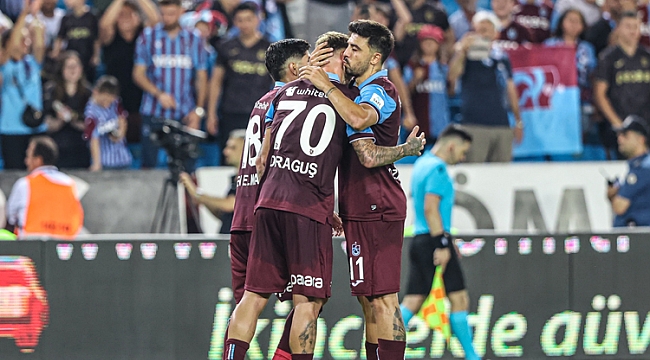 Trabzonspor hatasız bir performans sergiledi