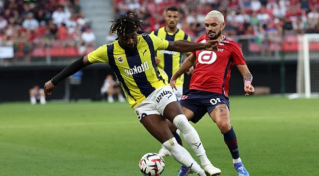 Fenerbahçe Lille'e Deplasmanda 2-1 Mağlup Oldu